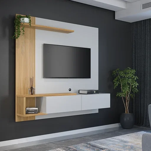 Home Suspenso Los Angeles para TVs até 60" Off-Cinamomo Valdemoveis