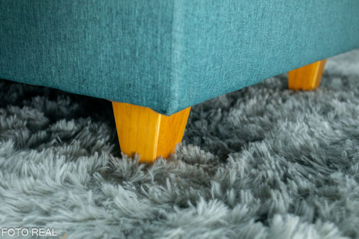 Sofá 3 Lug. Com Chaise Colorado Verde Tiffany 2.10m - Image 8