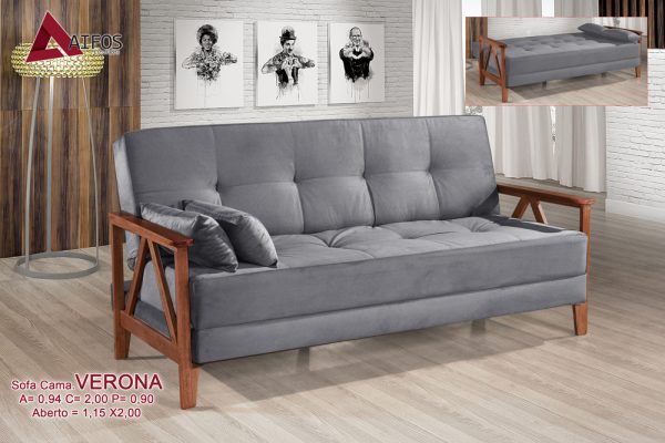 Sofá Cama Verona Aifos Estofados