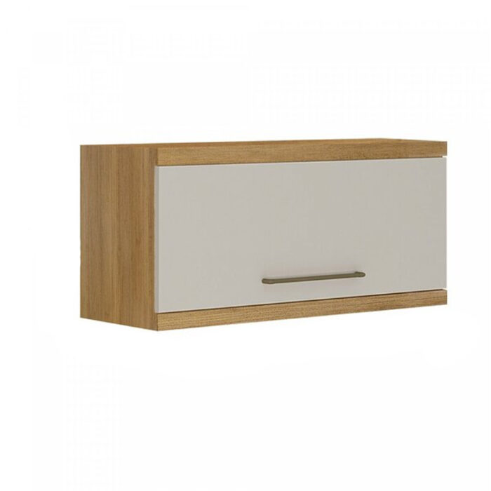 Armário Aéreo Geladeira Tarantela Cinamomo/Off White Valdemoveis