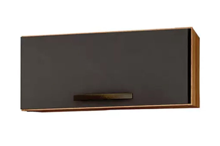 Aéreo Geladeira Cozinha Valência Carvalho/Grafite Larg. 71cm Sallêto