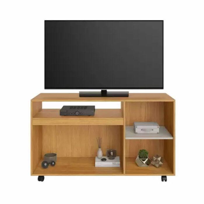 Rack Seleto para TV até 49 Polegadas Cinamomo/Off JCM - Image 2