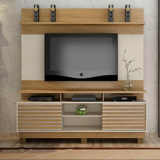 Home Texas TV até 60 polegadas Cinamomo/Off Valdemoveis