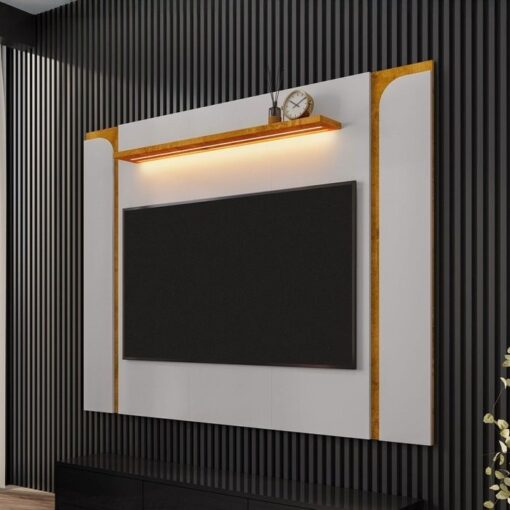 Painel até 75″ Maresias Off White/Naturale – BECHARA (total-ok)