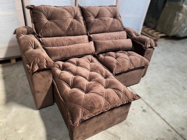 Sofá Retrátil e Reclinável Santorini Molas Bonel 180cm (premier)