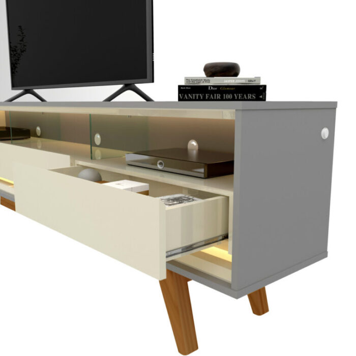 Painel até 85″ Nobre 230 + Rack Requinte 212 – GELIUS – Total - Imagem 2
