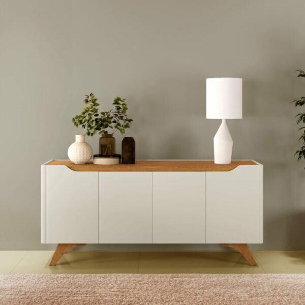 Buffet Atenas Off White/Naturale – MAVAULAR – RN