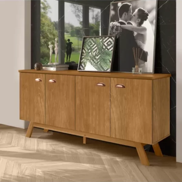 Buffet para Sala Atlanta III Larg. 1.64m Nature Tebarrot – RUF