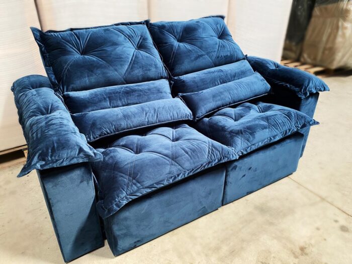 Sofá Retrátil e Reclinável Santorini Molas Bonel 180cm (premier) - Imagem 5