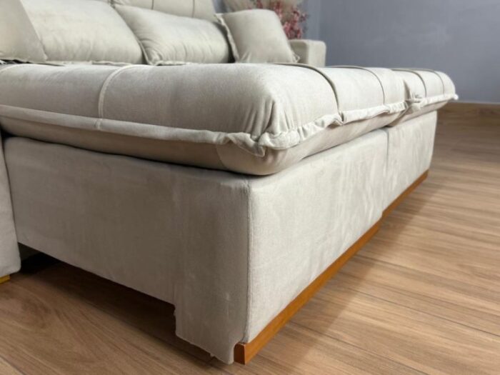 Sofá Retrátil Reclinável Oásis 1.80m – Veludão (lord) - Imagem 7