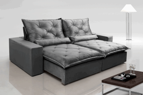 Sofá Retrátil e Reclinável Elegance Confort 2 metros (premier)
