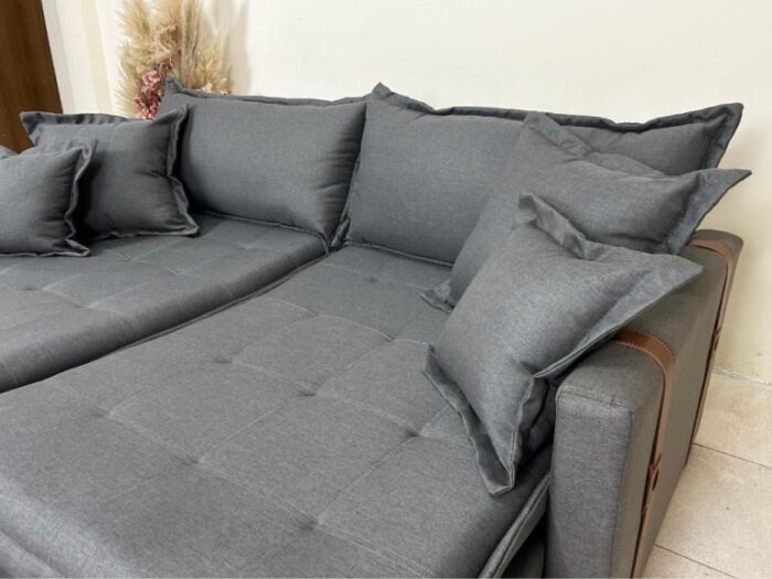 Sofá Cama Retrátil Reclinável Esparta 2.20m – (premier,lord) - Imagem 7