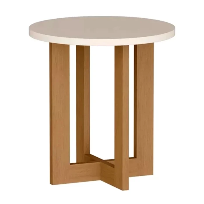 Mesa Lateral 8002 Luxo Off/Nature JB Bechara (rufer) - Imagem 3