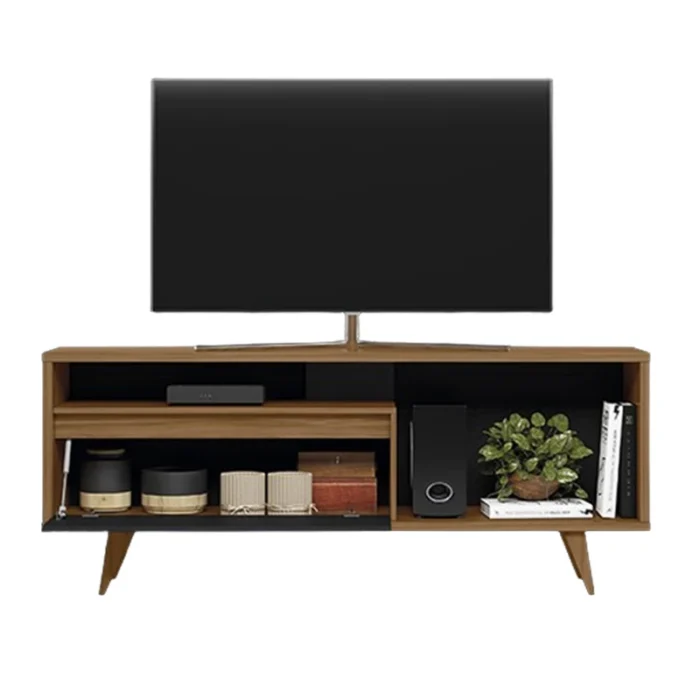 Rack Bancada NT 1315 Freijó/Preto TV até 60 Polegadas Larg. 1.63m - Notável-rufer - Imagem 4