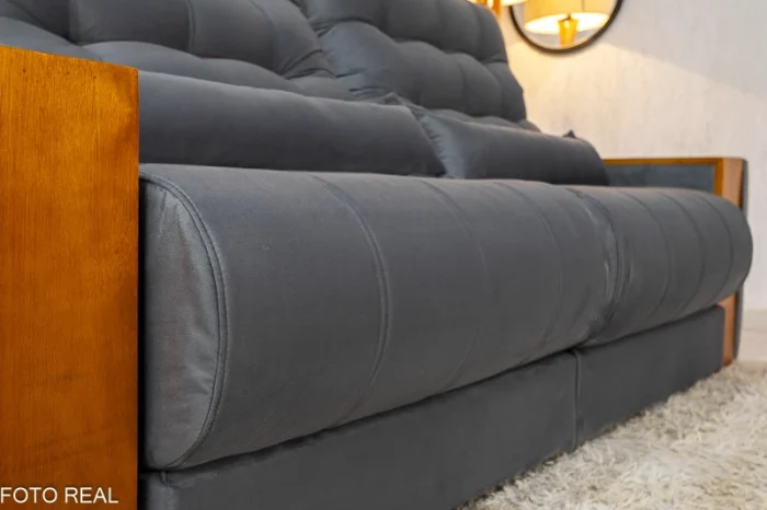 Sofá Retrátil Reclinável Gênova 2.50m Veludo 818 - Molas Ensacadas(rufer) - Imagem 11