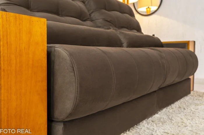 Sofá Retrátil Reclinável Gênova 2.50m Veludo 818 - Molas Ensacadas(rufer) - Imagem 18