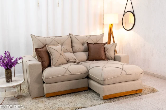 Sofá Retrátil Reclinável 2.30m Gran Bello Veludo Marrom – D33 e Molas Ensacadas - Imagem 16