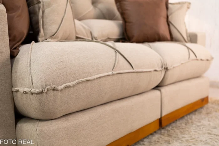 Sofá Retrátil Reclinável 2.30m Gran Bello Veludo Marrom – D33 e Molas Ensacadas - Imagem 10
