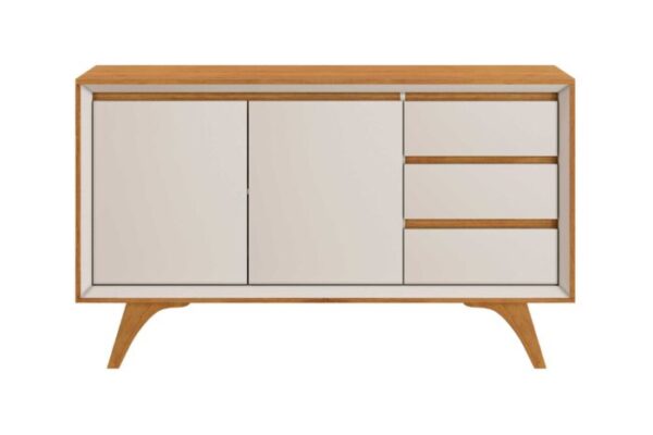 BUFFET VERTEX 3PTA 3 GAV 180CM NAT/OFF – MAVAULAR – RN