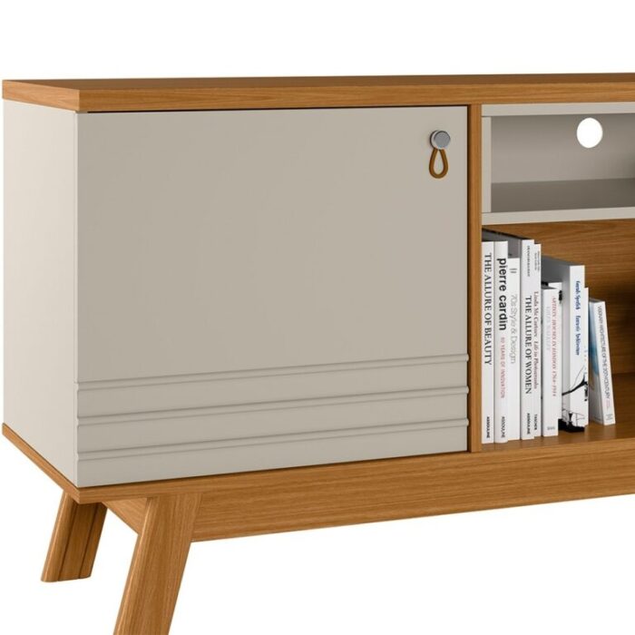 Rack até 75″ Colorado Nature/Off White – LINEA BRASIL (tt) - Imagem 2