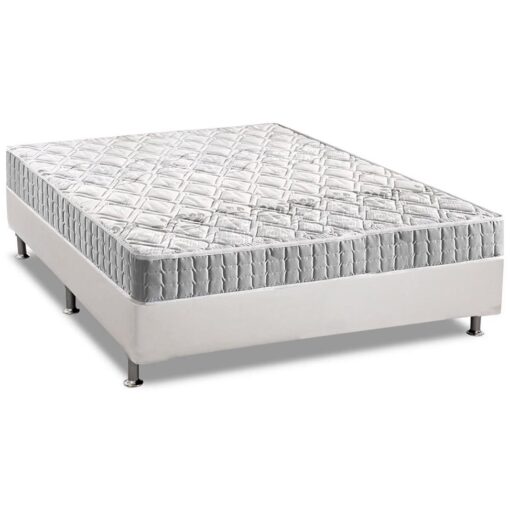Colchão Casal Orthosono + Base Box Simples Corino 138x188 – ANJOS COLCHÕES + BIOSTAR (tt)