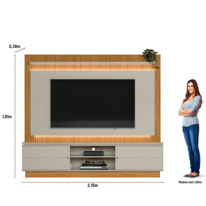 Home Guararapes Linea Brasil Com Fita De Led (rn) - Imagem 4