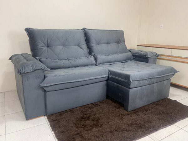 SOFA RETR VALENCIA 210CM VEL  – JC ESTOFADOS (rn)