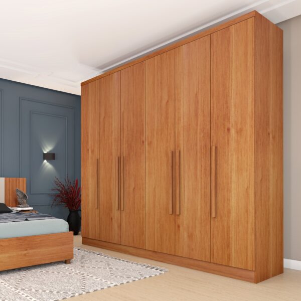 Guarda-Roupa 6 Portas Veneza/Padova 2,39 m Cinamono – TCIL (RN)
