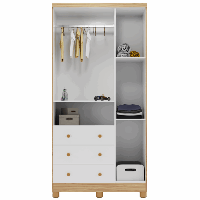 Guarda-Roupa 3 Portas Tedy – PEROBA MÓVEIS (tt) - Imagem 5