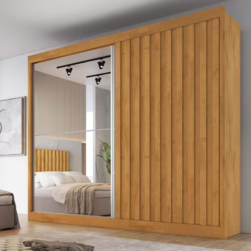 Guarda-Roupa 2 Portas Atlanta 2,06 m – MÓVEIS EUROPA (total)