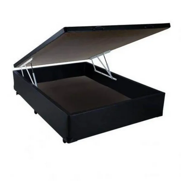 .Base Box Baú Casal Corino 36x138x188 (pr).