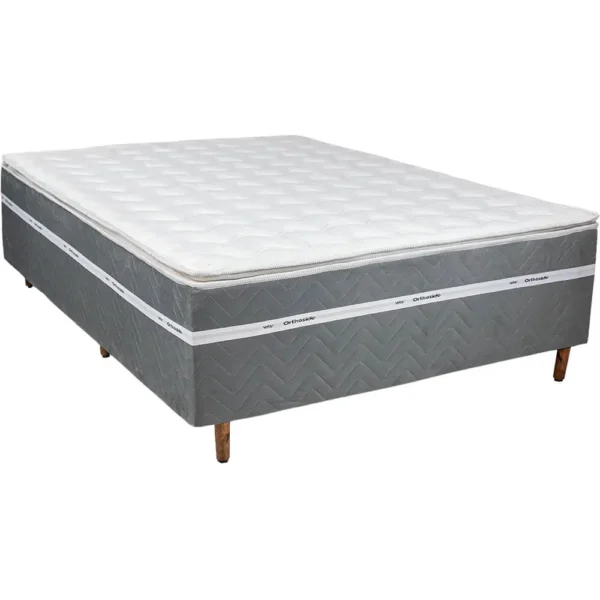 Cama Box Dackar Casal Ortopédica 138x188x52cm Orthoside (prem-sr).