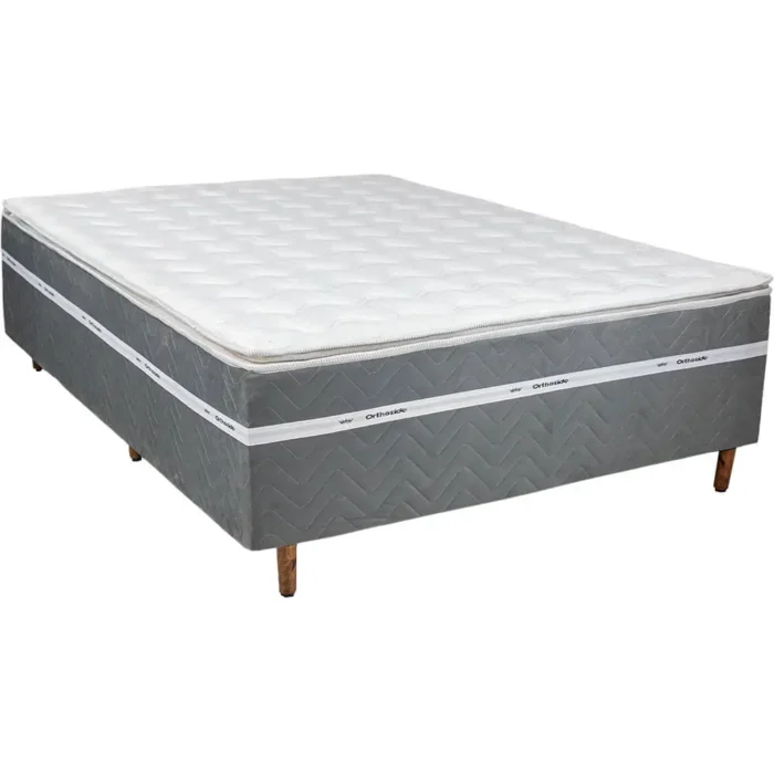 Cama Box Dackar Casal Ortopédica 138x188x52cm Orthoside (prem-sr).