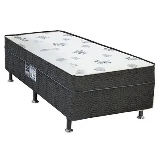 Cama Solteiro com Molas Ortobom Spring Dream Box Conjugado 88x188x43cm (pr)