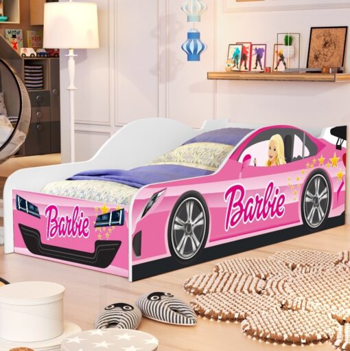 Cama Juvenil Carro (Menina) Barbie 15 – MADEC/VJ MÓVEIS (tt)