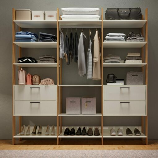 .Closet 3 Torres TW404 2,175 m Off White/Freijó – DALLA COSTA(total).