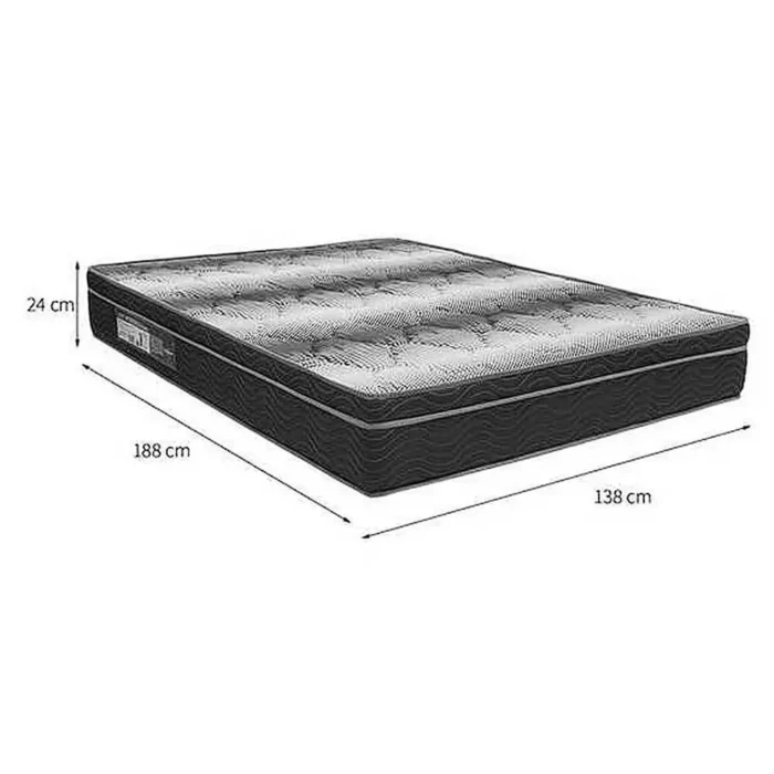 Colchão Light Ortopédico Casal 24x188x138cm Ortobom (pr) - Imagem 5