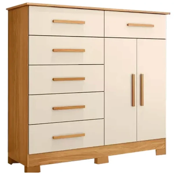 Cômoda Xangai 6 Gavetas 2 Portas Albatroz