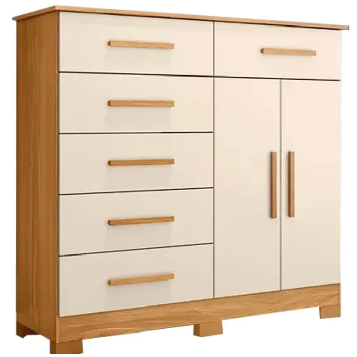 Cômoda Xangai 6 Gavetas 2 Portas Albatroz