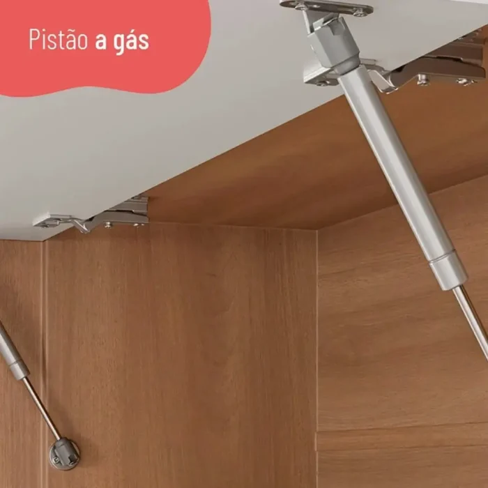 Cozinha Completa Pimenta 10 Portas 2 Gavetas Telasul (pr) - Imagem 4