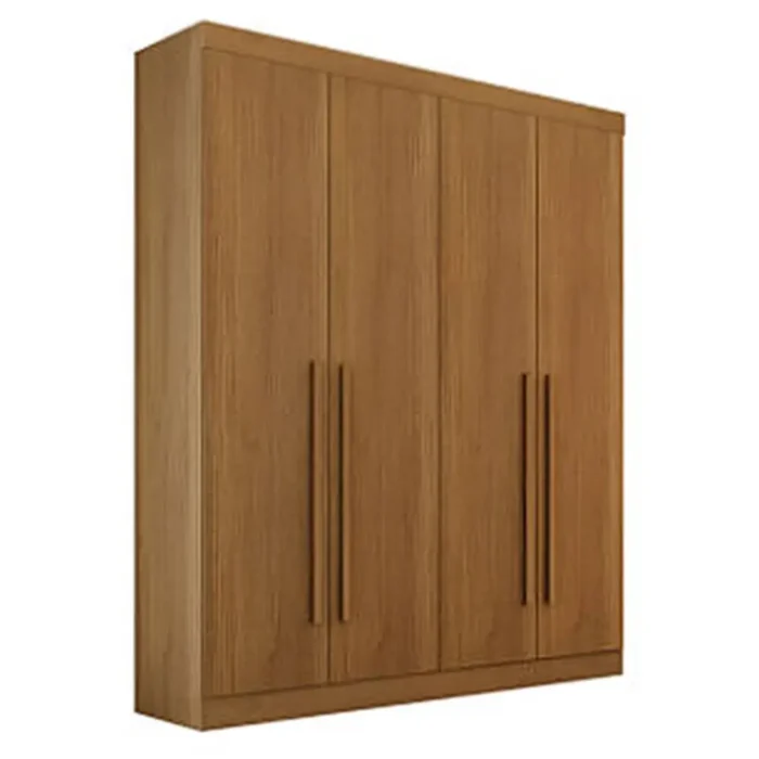 Guarda Roupa Da Vinci Casal 4 Portas 3 Gavetas D Doro (pr) - Imagem 3