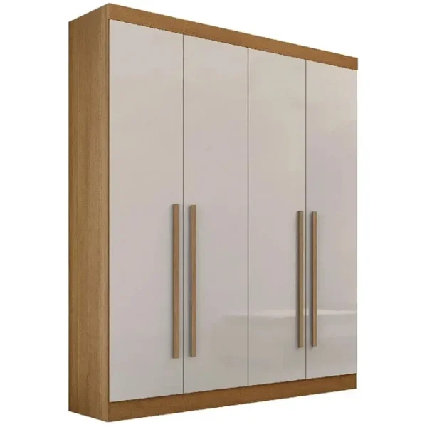 Guarda Roupa Da Vinci Casal 4 Portas 3 Gavetas D Doro (pr)