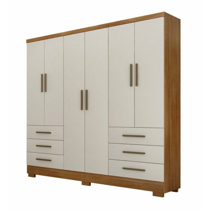 Guarda roupas Encant 6 portas e 6 gavetas Novo Horizonte (rn) - Imagem 2