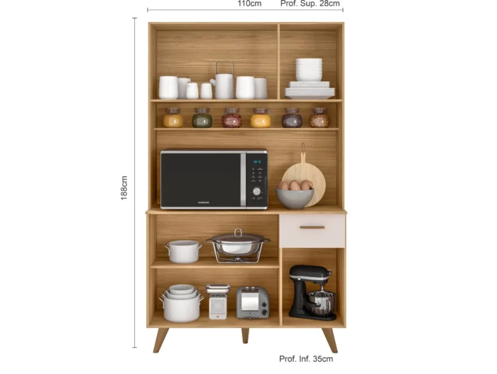 Kit Cozinha Livia Polimam (rn) - Imagem 2