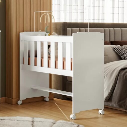 Miniberço Multifuncional Rubi Branco – TIGUS MÓVEIS (tt)