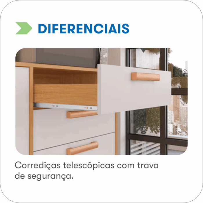 Cozinha Completa Nápoles 6 Peças (rn) - Imagem 6