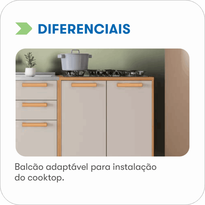 Cozinha Completa Nápoles 6 Peças (rn) - Imagem 8