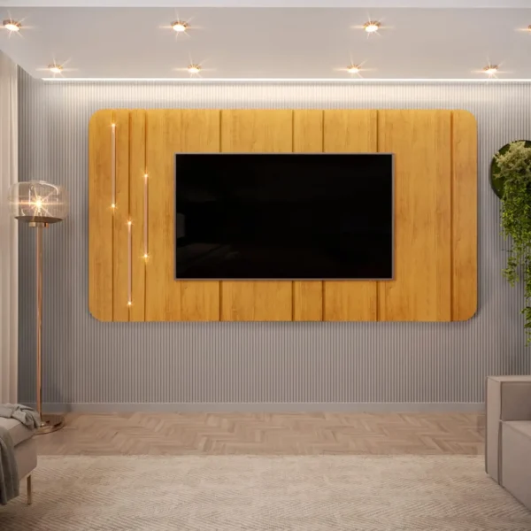 Painel Celine para TV até 75 Polegadas com LED DJ (pr)