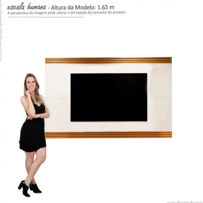 Painel Garden para TV até 75 Polegadas EDN (pr) - Imagem 4