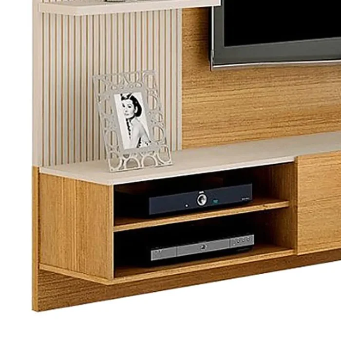 Home Montana para TV até 65 Polegadas Valdemoveis Cinamomo Off White (pr) - Imagem 2